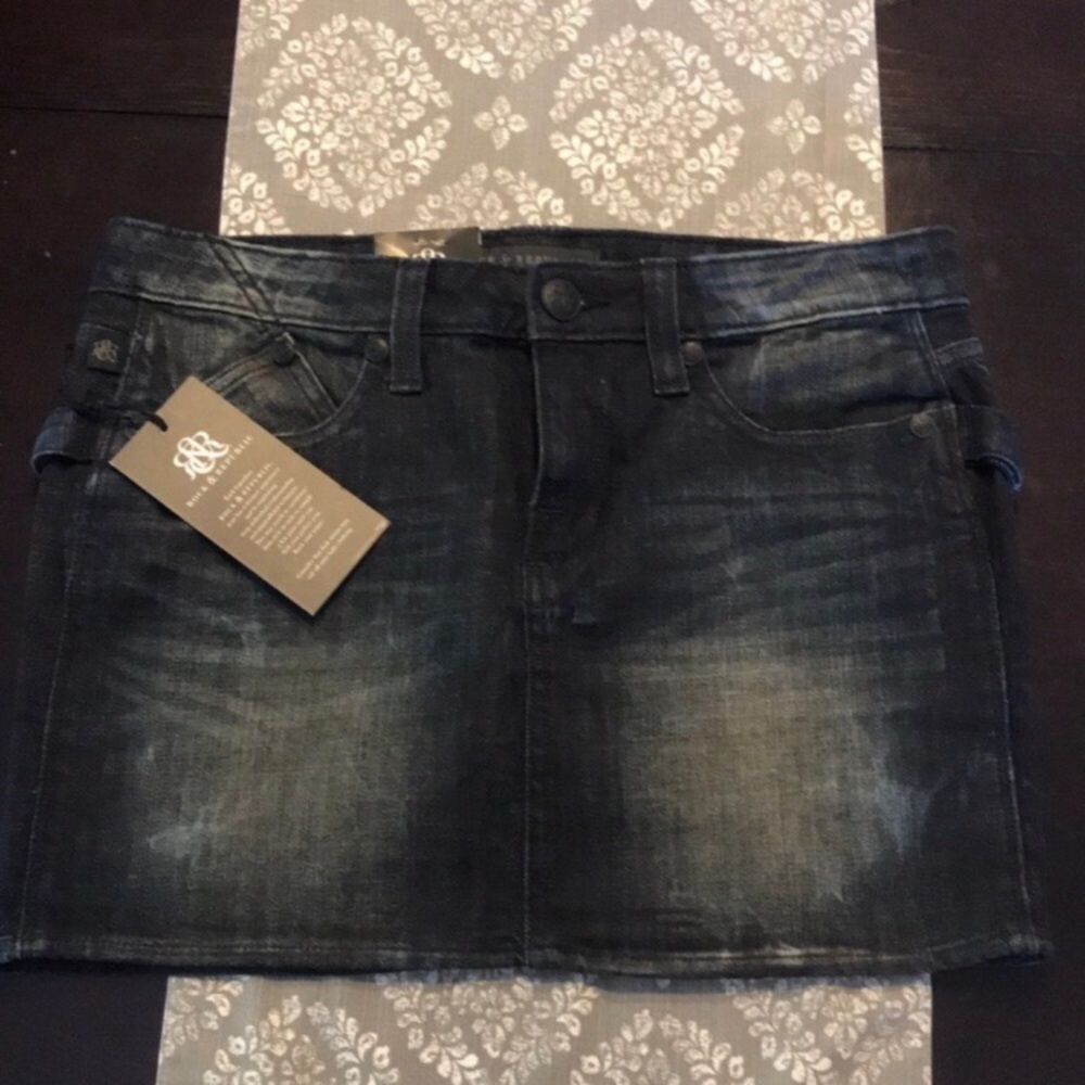 [Rock & Republic] New Denim Size 4 “Groupie” Skirt